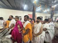 Purnahuti and Pujana by HH Swamiji at Shri Vishveshwara Venugopala Temple; Paduka Pujana (14 Feb 2026) Pictures Courtesy of Shri Shriram Shirali